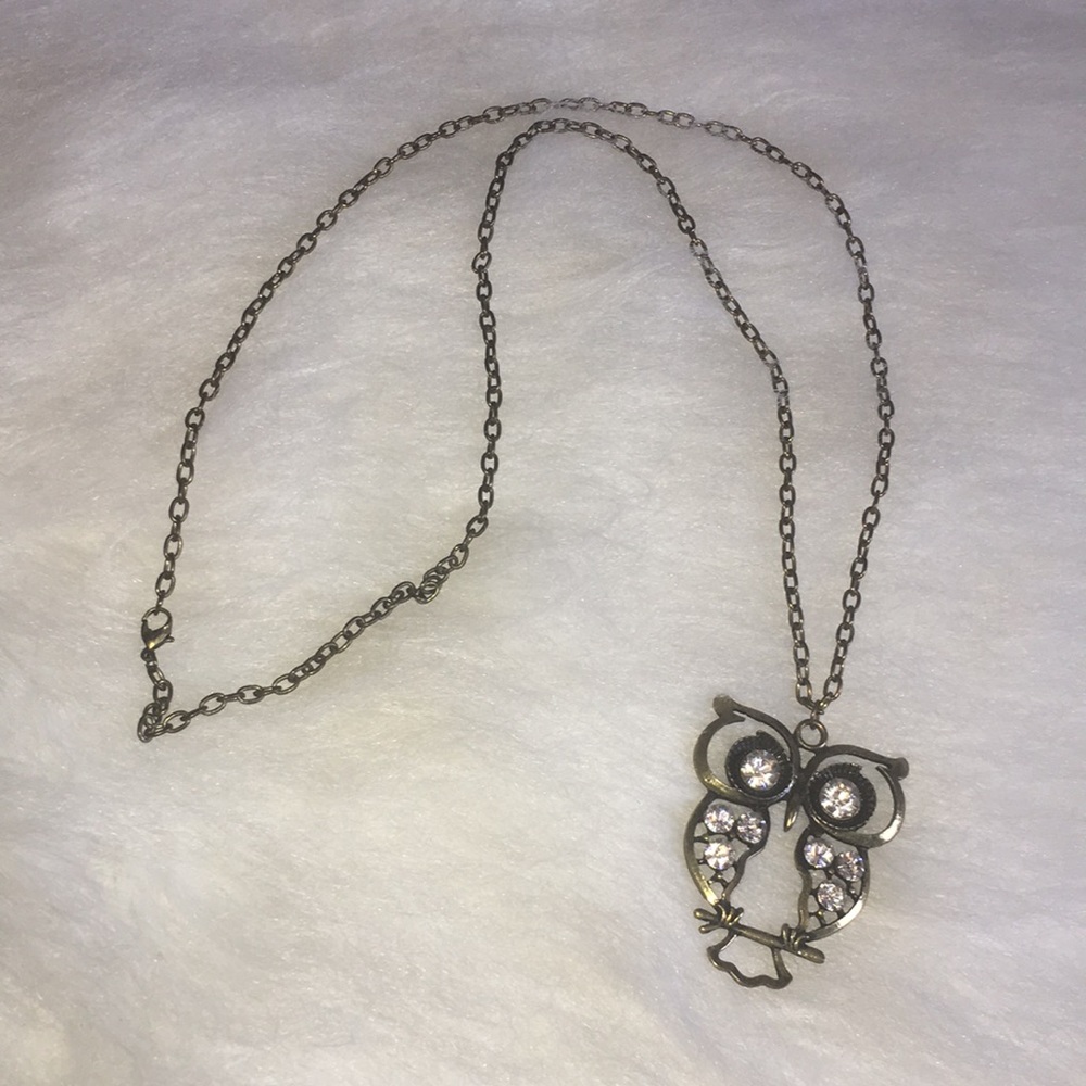 OWL NECKLACE ✨